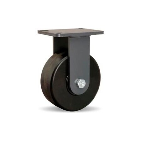 Hamilton Casters Hamilton® Champion™ Forged Rigid 8 x 3 Plastex Roller 3000 Lb. Caster R-CH-83PH